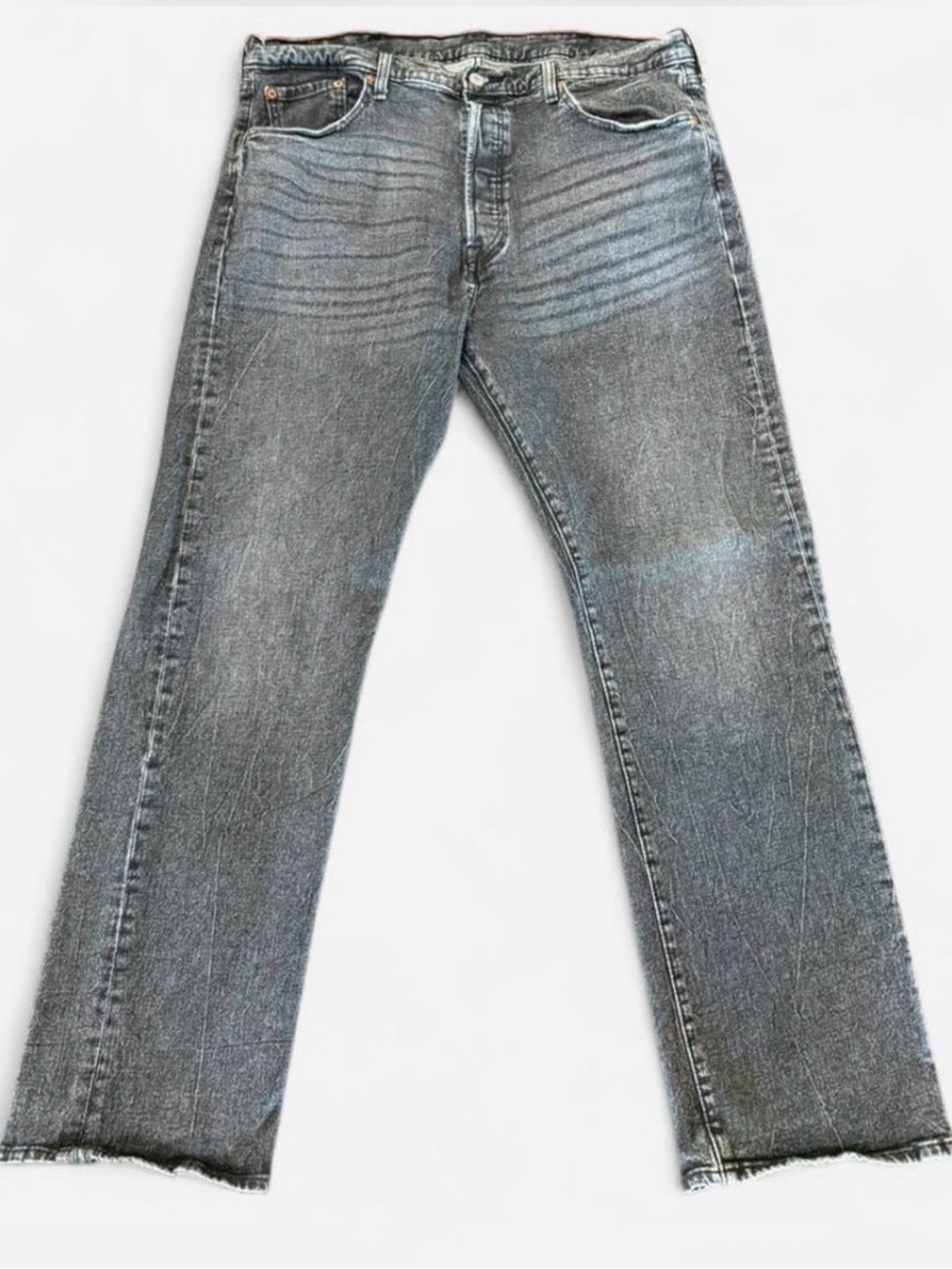 Levi’s 501 button-fly dark-wash jeans men’s 38x32